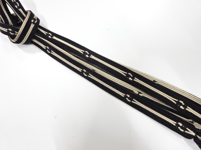 正絹　手組帯締め